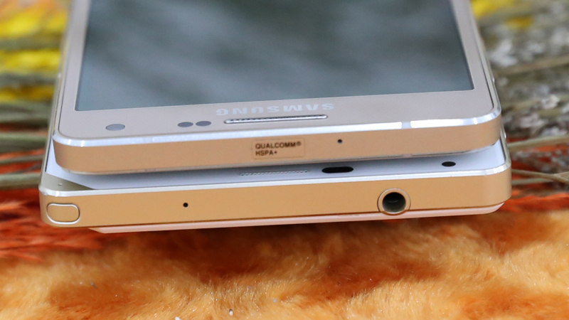 So sánh Samsung Galaxy A5 và Pantech Vega Iron 2