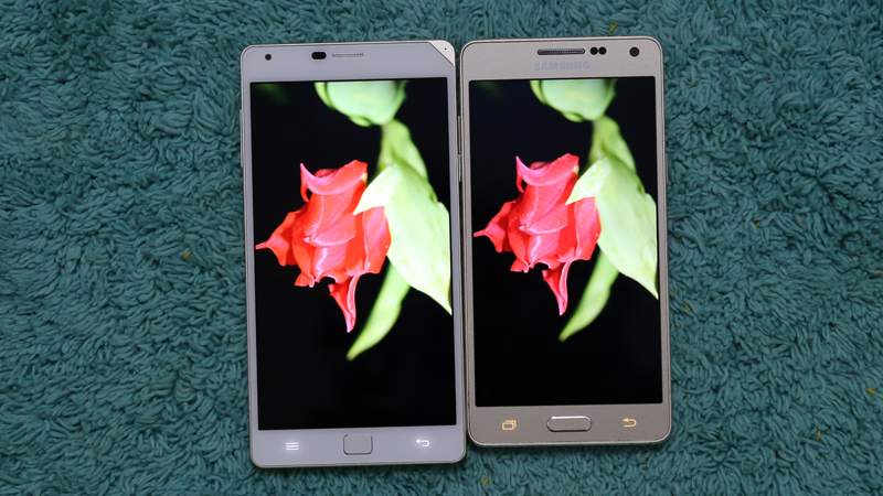 So sánh Samsung Galaxy A5 và Pantech Vega Iron 2