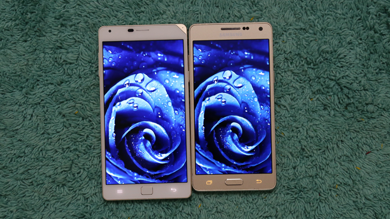 So sánh Samsung Galaxy A5 và Pantech Vega Iron 2