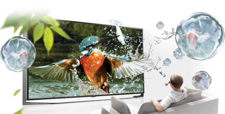 Giải trí tuyệt đỉnh với công nghệ 3D 4K trên tivi LG 2015