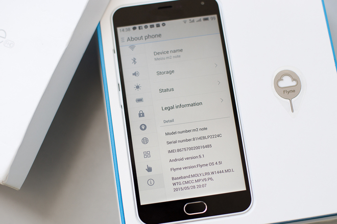 Máy được trang bị màn hình  rộng 5 inch độ phân giải Full HD với công nghệ IGZO, vi xử lý 8 nhân Mediatek MTMT6753 và 2GB RAM