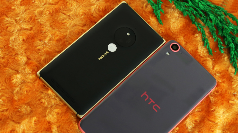 So sánh Lumia 830 và HTC Desire 826