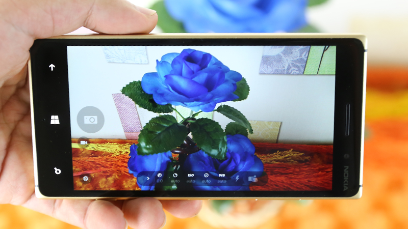 Giao diện camera Lumia 830