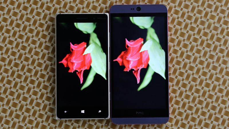 So sánh Lumia 830 và HTC Desire 826