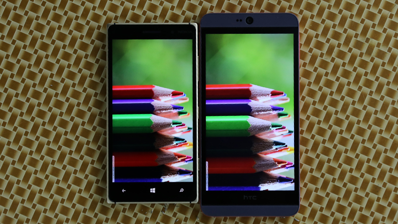 So sánh Lumia 830 và HTC Desire 826