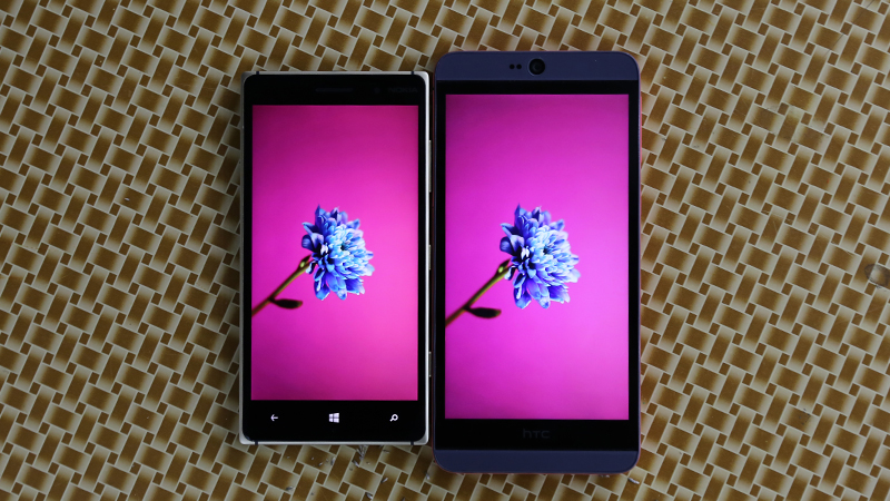 So sánh Lumia 830 và HTC Desire 826