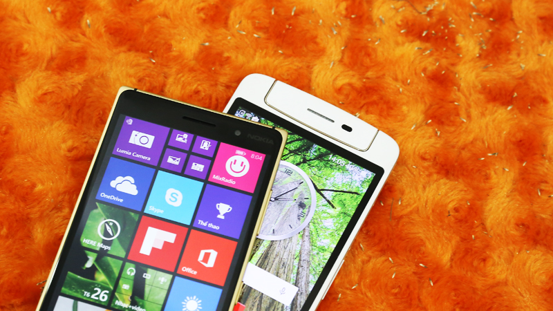 So sánh Lumia 830 và Oppo N1 Mini