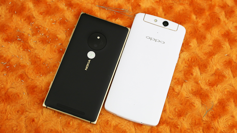 So sánh Lumia 830 và Oppo N1 Mini