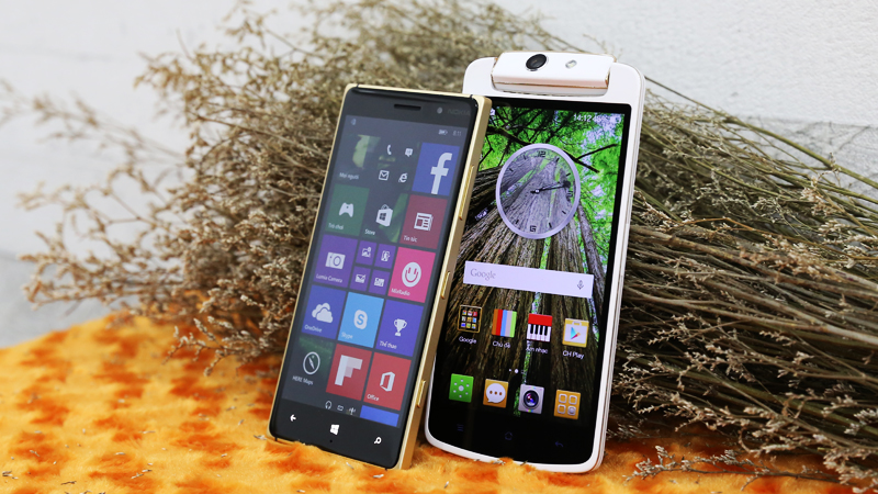 So sánh Lumia 830 và Oppo N1 Mini