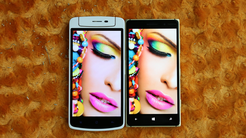 So sánh Lumia 830 và Oppo N1 Mini
