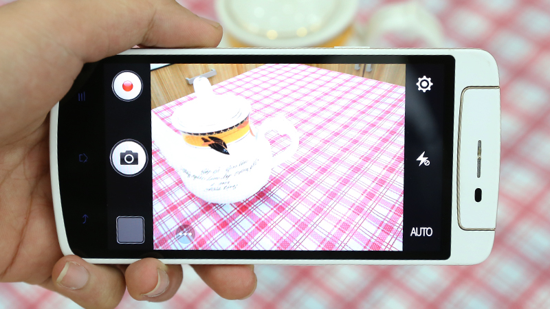 Giao diện camera Oppo N1 Mini