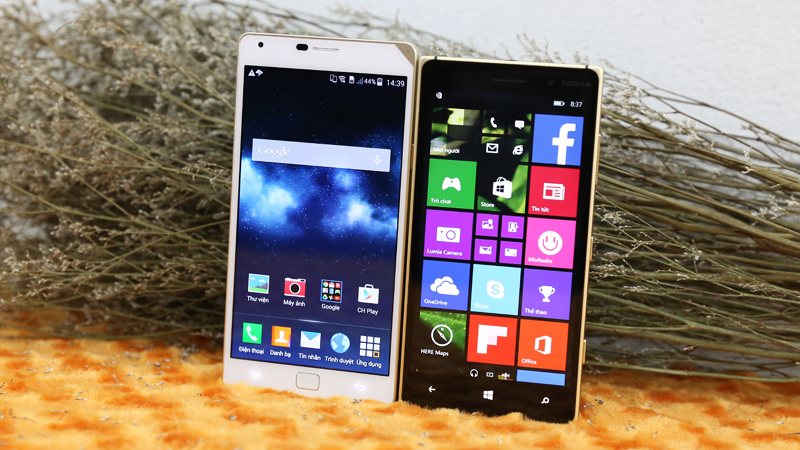 So sánh Lumia 830 và Pantech Vega Iron 2