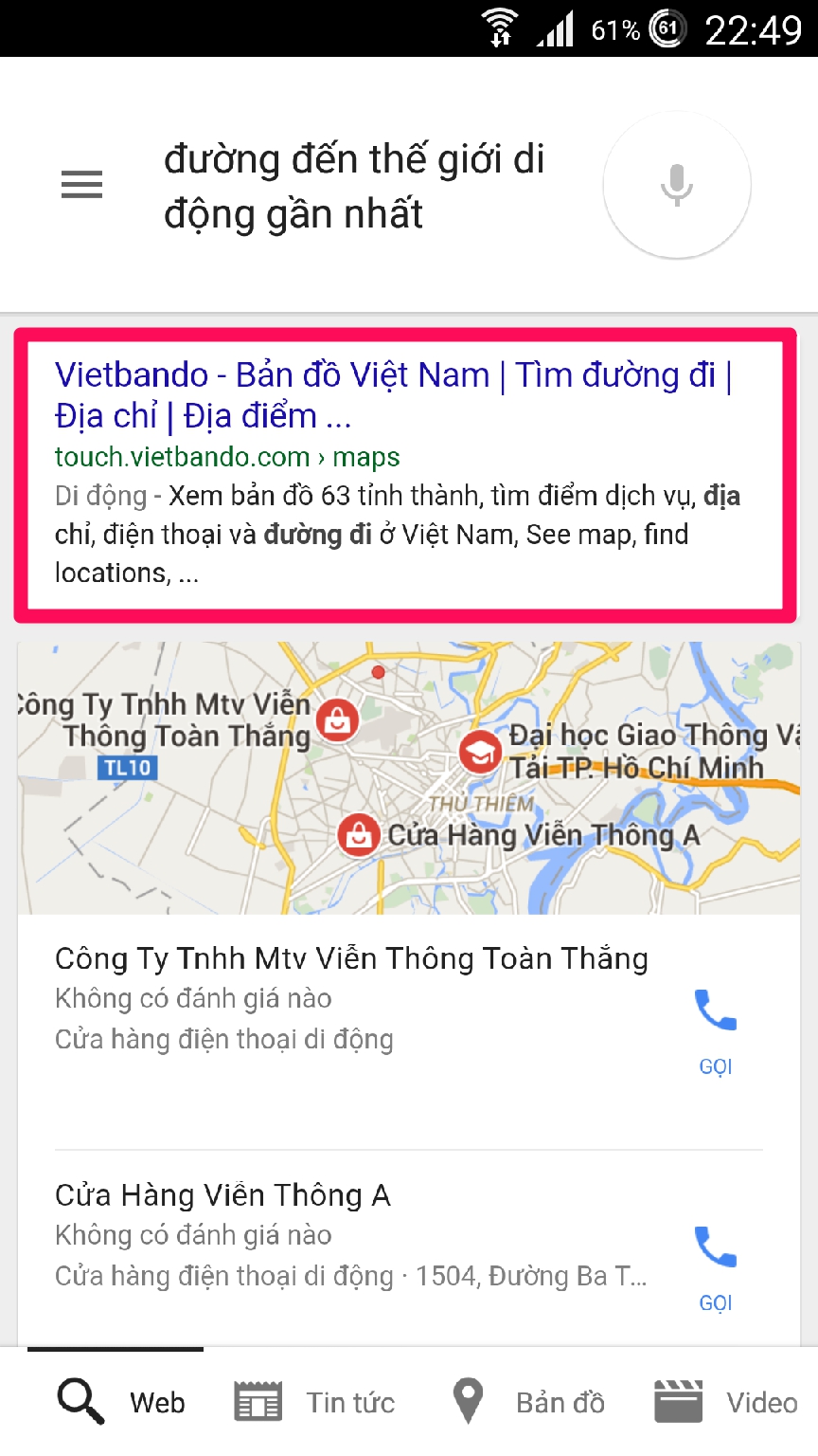 Dùng Google Now tìm kiếm giọng nói bằng tiếng Việt