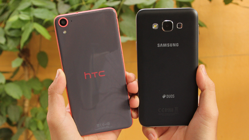 So sánh Samsung Galaxy E7 và HTC Desire 826 So sánh Samsung Galaxy E7 và HTC Desire 826
