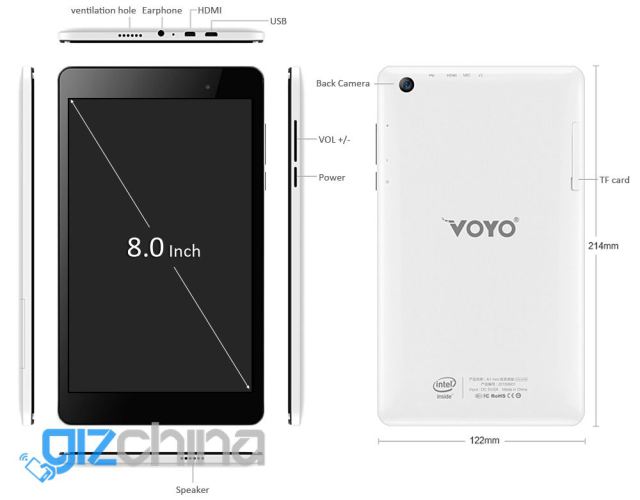 Voyo WinPad A1 Mini