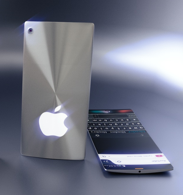 Xuất hiện mẫu iPhone 7 \'đẹp đến từng milimet\' logo phát sáng