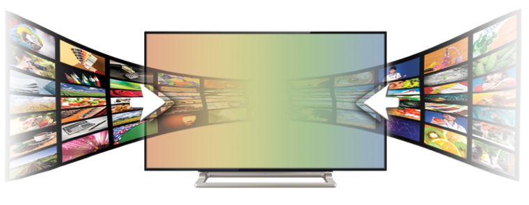 Thoải mái lưu trữ nhiều nội dung giải trí Smart tivi Toshiba L55 có gì cải tiến so với Toshiba L54? > Thoải mái lưu trữ nhiều nội dung giải trí