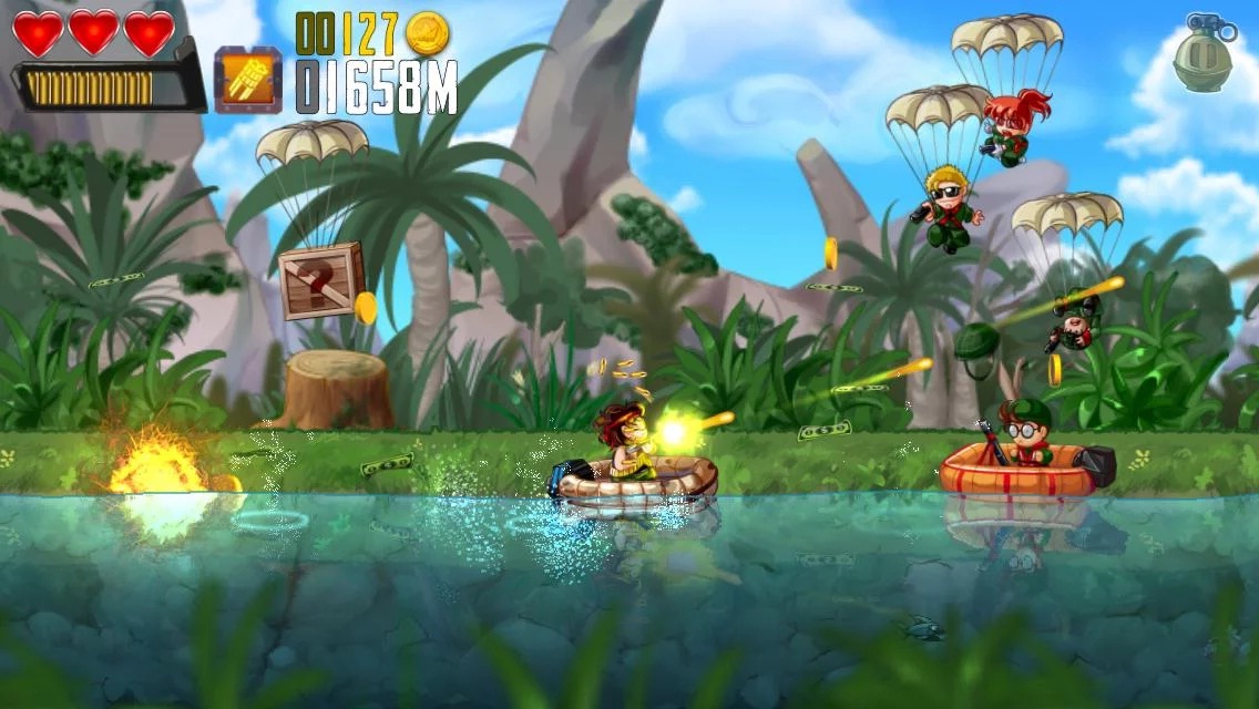 Ramboat Hero Shooting Game