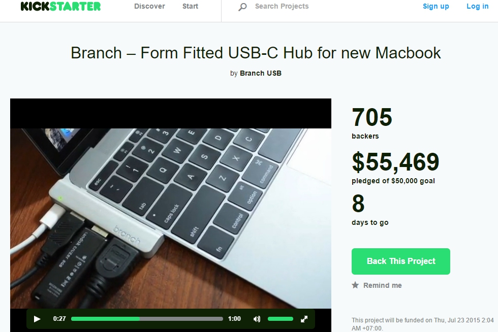 Bộ USB-C Hub nhiều cổng, nhỏ gọn dành cho New Macbook. Bạn thấy sao? Bộ USB-C Hub nhiều cổng, nhỏ gọn dành cho New Macbook. Bạn thấy sao?