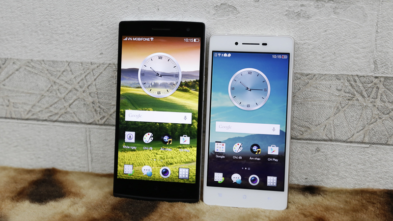 oppo find 7a vs oppo r1k r8001
