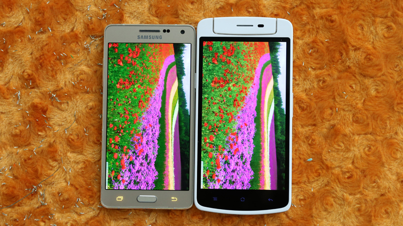 Màn hình hiển thị màu sắc rực rỡ