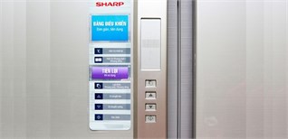 Cách sử dụng bảng điều khiển tủ lạnh Sharp SJ-FB74V 556 lít