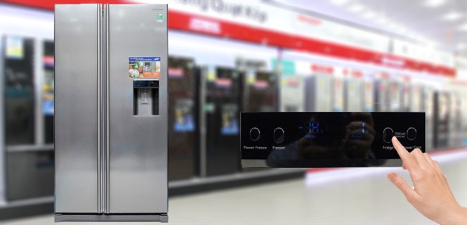 Cách sử dụng bảng điều khiển tủ lạnh Samsung RSA1WTSL1/XSV 520 lít
