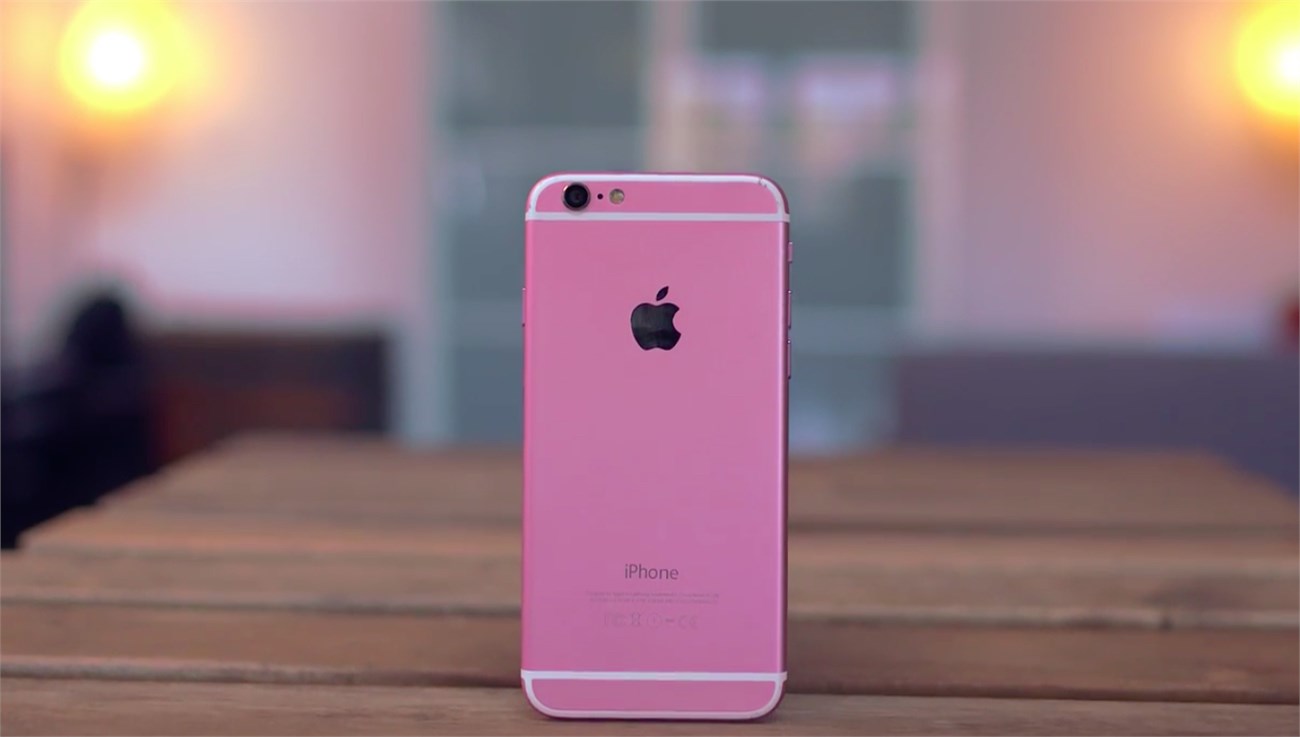 iPhone 6s phiên bản hồng cánh sen 2 iPhone 6s phiên bản hồng cánh sen 2