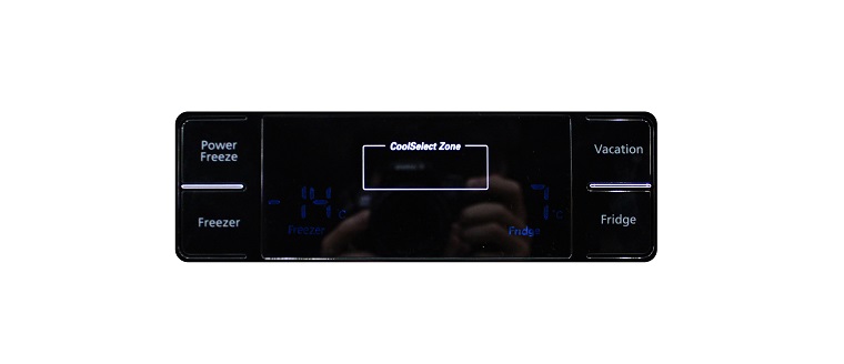 Cách sử dụng bảng điều khiển tủ lạnh Samsung RSH5ZLMR1/XSV 518 lít > Cách sử dụng bảng điều khiển tủ lạnh Samsung RSA1WTSL1-XSV 520 lít