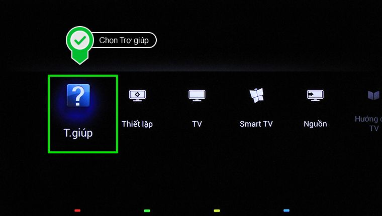 Chọn mục T.giúp