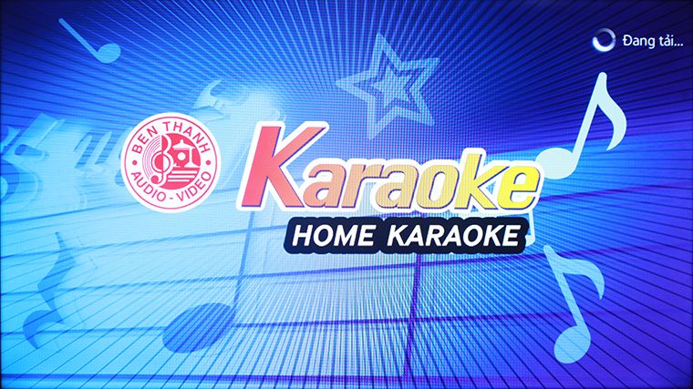 Ứng dụng Home Karaoke mở ra