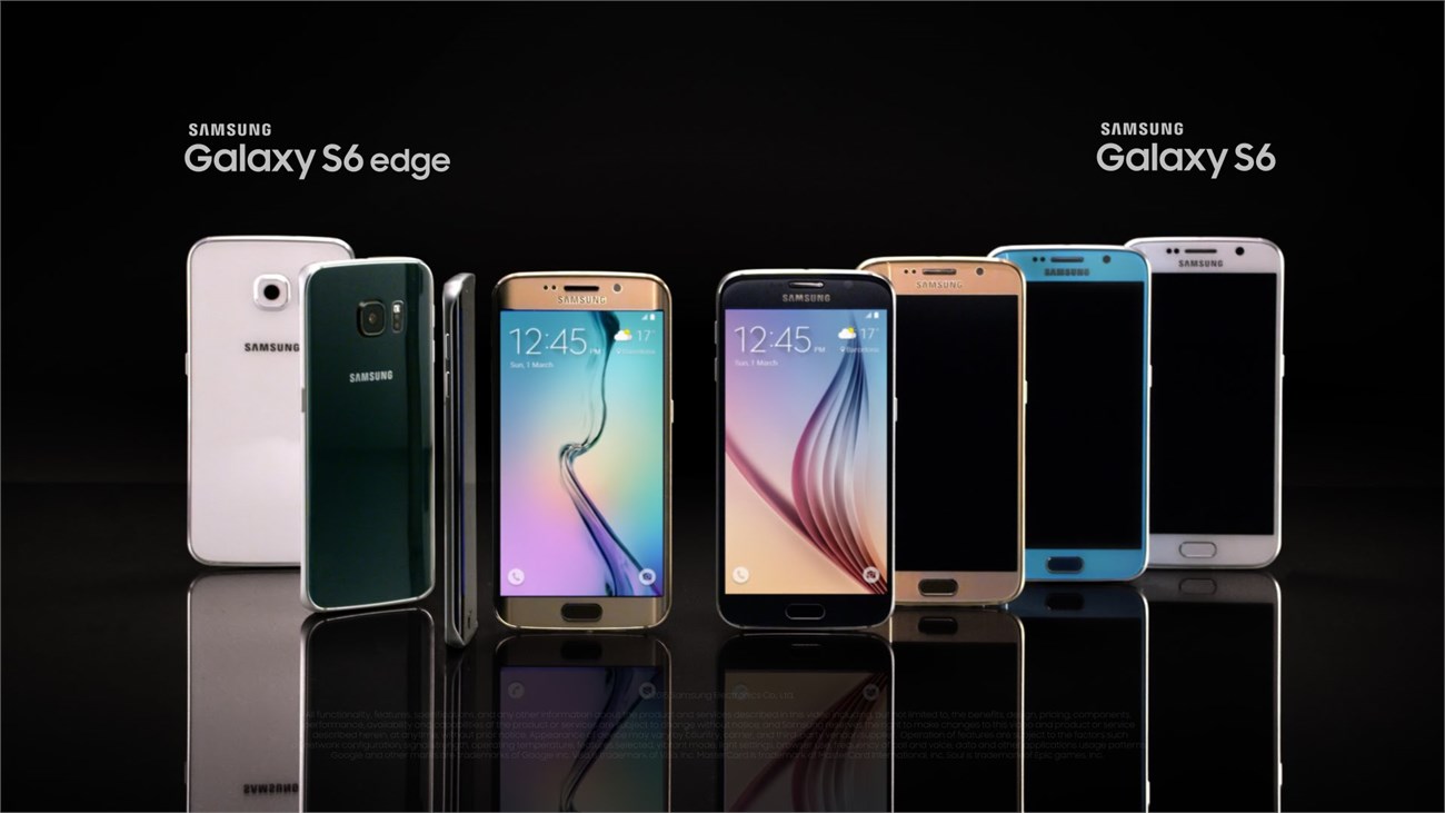 Samsung Galaxy S6 và Galaxy S6 Edge