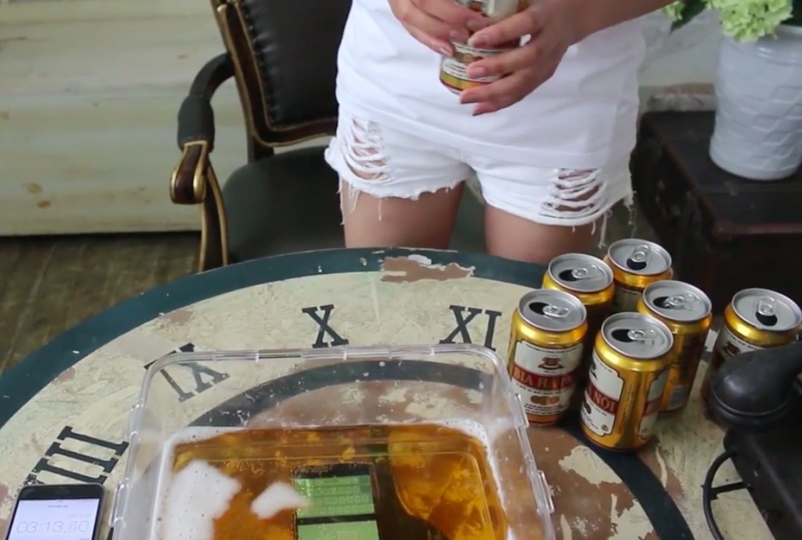 Bia không là vấn đề với Bphone Bia không là vấn đề với Bphone