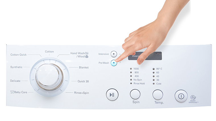 Cách sử dụng bảng điều khiển máy giặt LG WD-7800 7kg