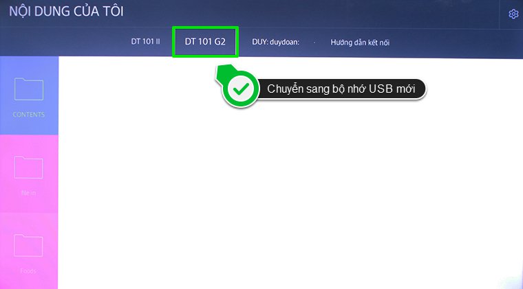 Cách kết nối HUB USB với Smart Tivi Samsung 2015 > Cách kết nối HUB USB với Smart Tivi Samsung 2015