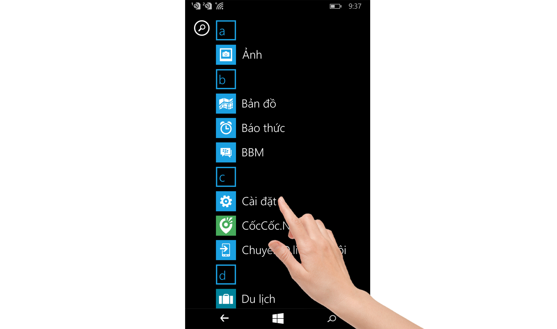 Cách phản chiếu hình ảnh từ điện thoại Windows Phone lên Smart Tivi Samsung 2015 > Cách phản chiếu hình ảnh từ điện thoại Windows Phone lên Smart Tivi Samsung 2015 bằng Screen Mirroring