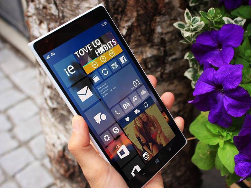 Giao diện Windows 10 Mobile hiện nay