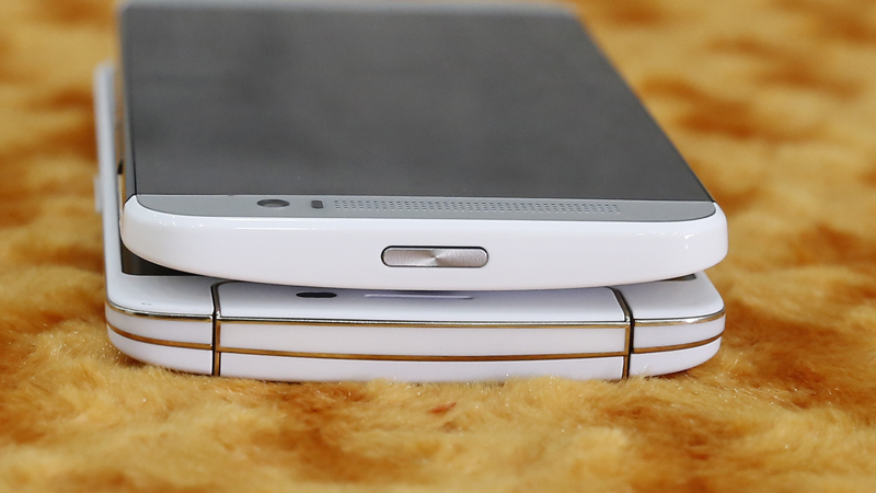 So sánh HTC One E8 Dual và Oppo N1 mini