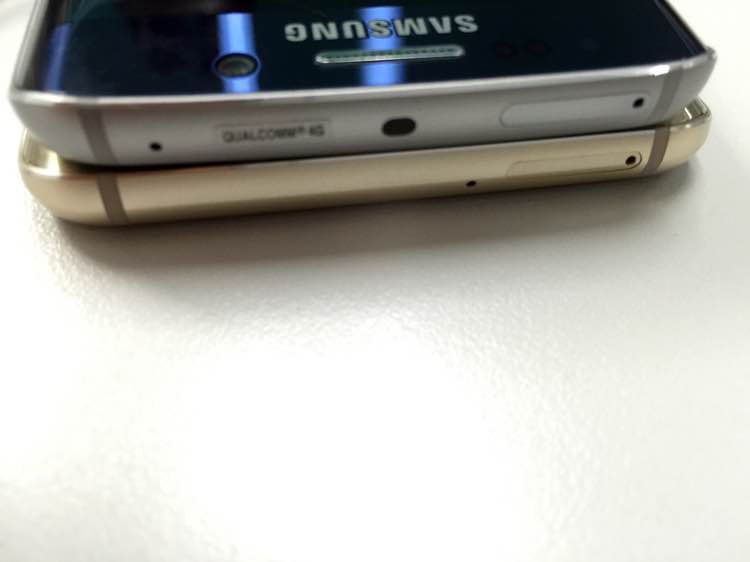 Galaxy S6 Edge Plus so dáng cùng Galaxy S6 Edge