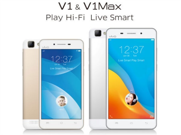 Vivo V1 và Vivo V1 Max