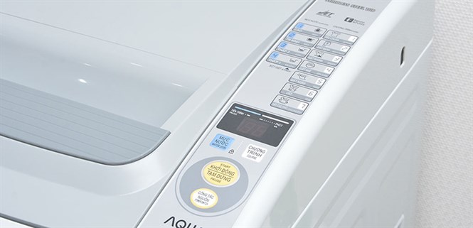 Cách sử dụng bảng điều khiển máy giặt AQUA AQW-S70KT