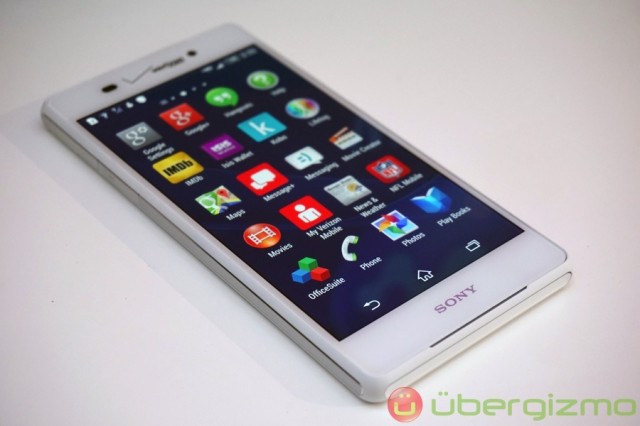 Giao diện smartphone Xperia cũ Giao diện smartphone Xperia cũ