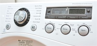 Cách sử dụng bảng điều khiển máy giặt LG WD-13600 8kg