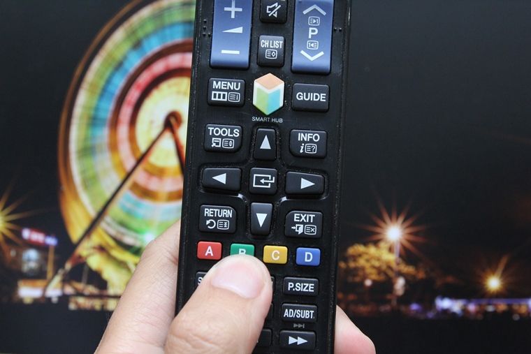 Hoặc nhấn nút B trên remote Cách học nấu ăn trên Smart tivi Samsung 2015 > Hoặc nhấn nút B trên remote