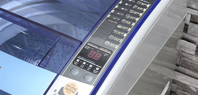 Cách sử dụng bảng điều khiển máy giặt Sanyo ASW-DQ900ZT