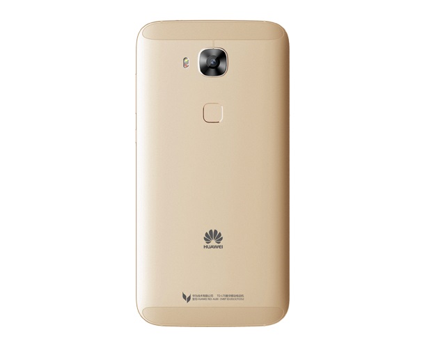 Huawei Ascend G8 có cảm biến nhận dạng vân tay ở mặt sau