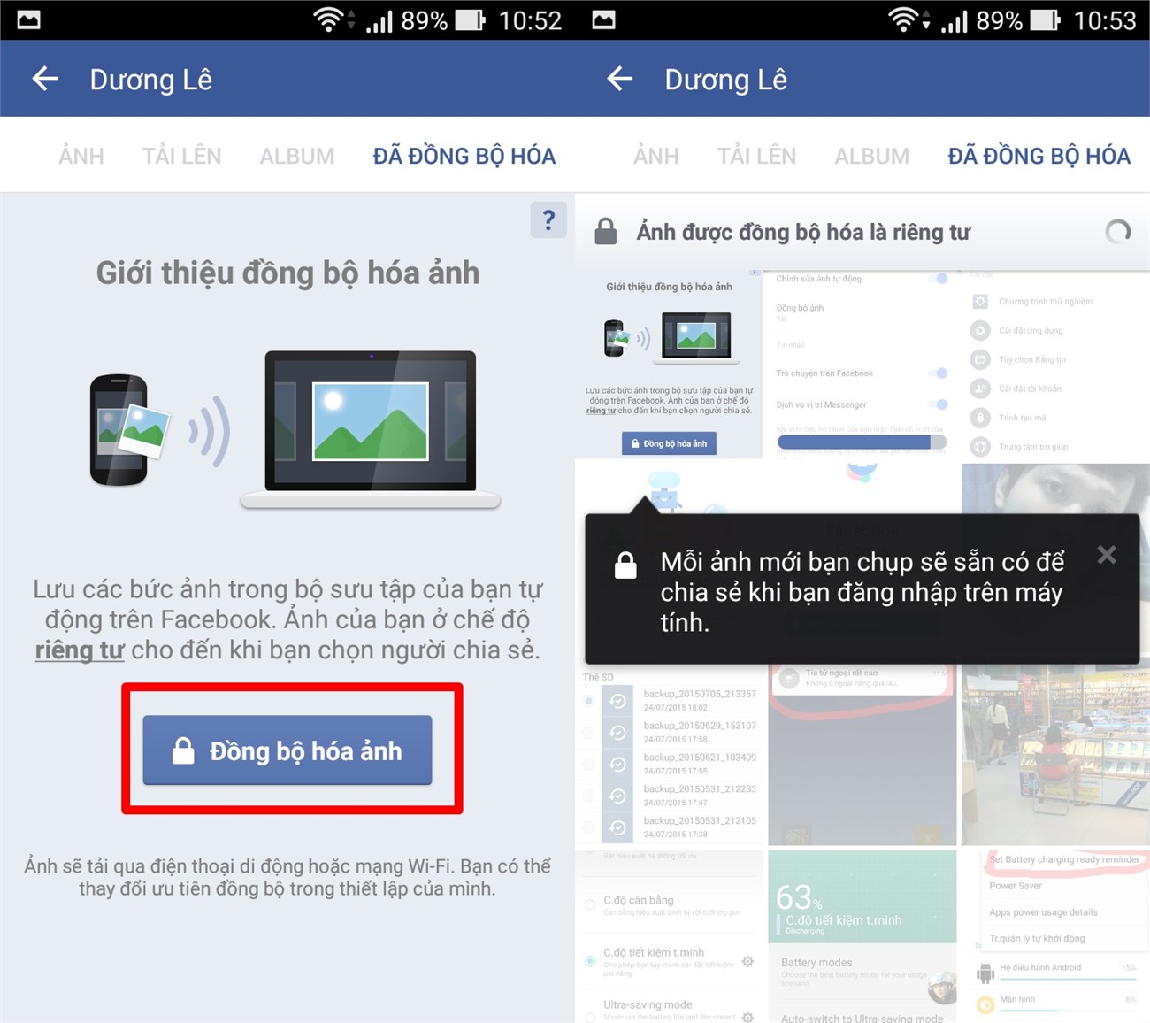 Đồng bộ hóa hình ảnh Đồng bộ hóa hình ảnh
