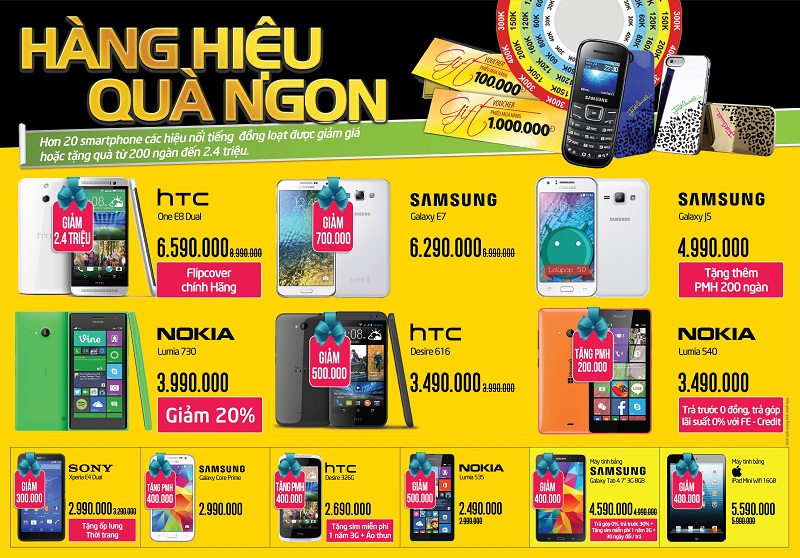 khuyến mãi khai trương thegioididong bạc liêu