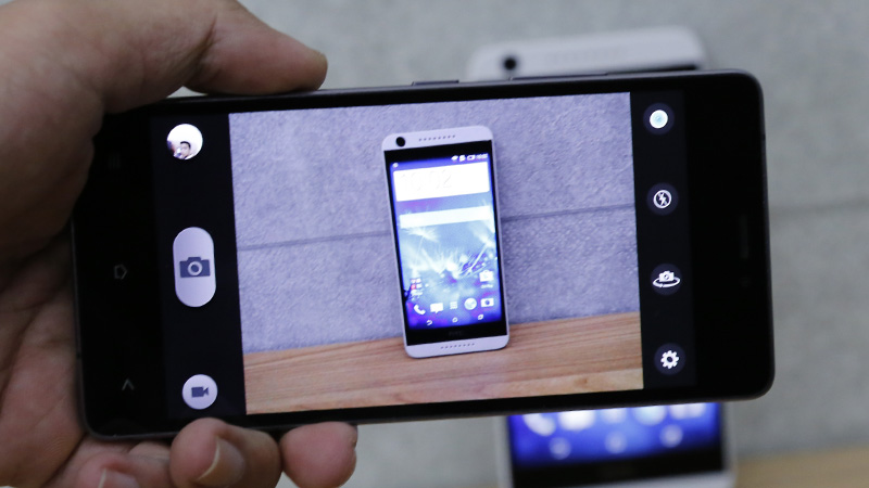 giao diện camera Gionee