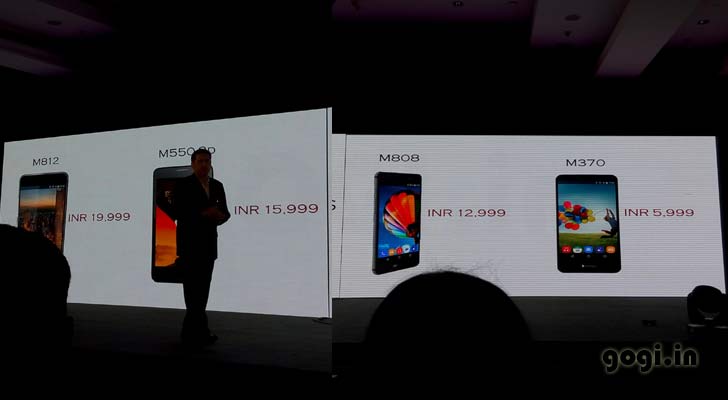 InFocus trình làng loạt smartphone mới